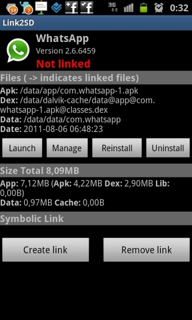 Pindah ke memori eksternal dengan memakai aplikasi Link2SD